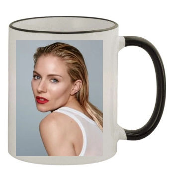 Sienna Miller 11oz Colored Rim & Handle Mug