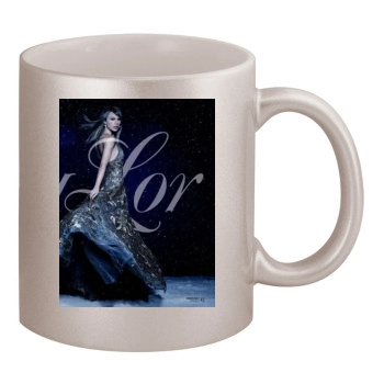 Taylor Swift 11oz Metallic Silver Mug