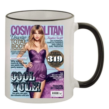 Taylor Swift 11oz Colored Rim & Handle Mug