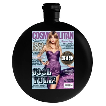 Taylor Swift Round Flask