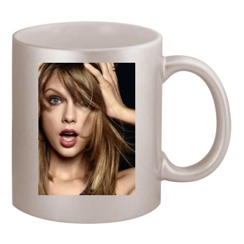 Taylor Swift 11oz Metallic Silver Mug