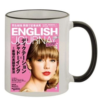 Taylor Swift 11oz Colored Rim & Handle Mug