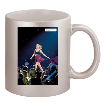 Taylor Swift 11oz Metallic Silver Mug