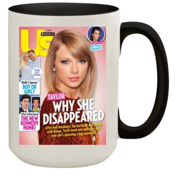 Taylor Swift 15oz Colored Inner & Handle Mug