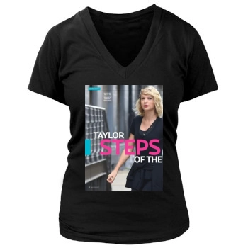 Taylor Swift Women's Deep V-Neck TShirt