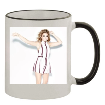 Sarah Hyland 11oz Colored Rim & Handle Mug