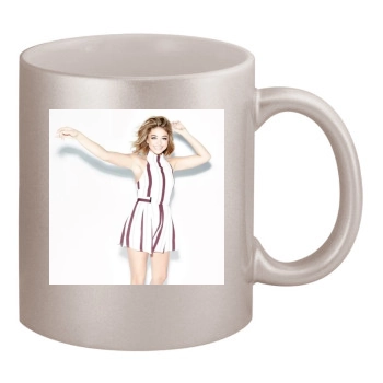 Sarah Hyland 11oz Metallic Silver Mug