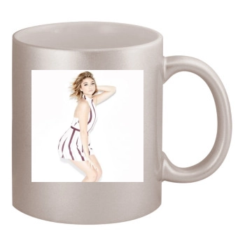 Sarah Hyland 11oz Metallic Silver Mug