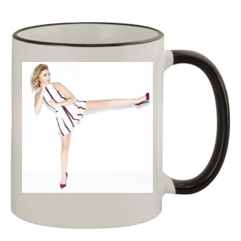 Sarah Hyland 11oz Colored Rim & Handle Mug