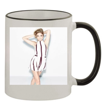 Sarah Hyland 11oz Colored Rim & Handle Mug