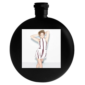 Sarah Hyland Round Flask