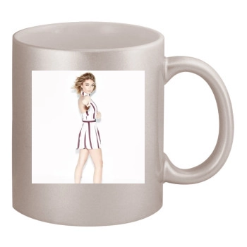 Sarah Hyland 11oz Metallic Silver Mug