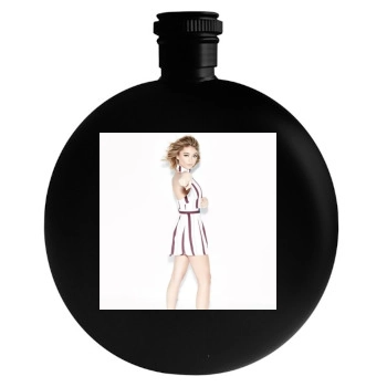 Sarah Hyland Round Flask