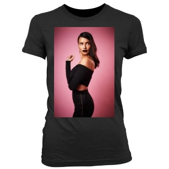 Adriana Lima Women's Junior Cut Crewneck T-Shirt