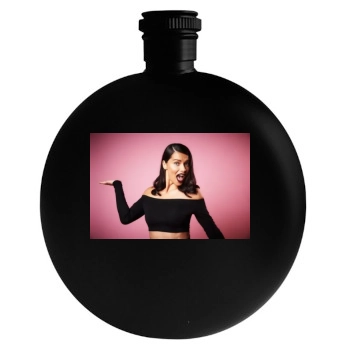 Adriana Lima Round Flask