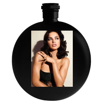 Adriana Lima Round Flask