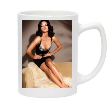 Adriana Lima 14oz White Statesman Mug