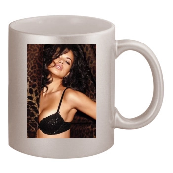 Adriana Lima 11oz Metallic Silver Mug