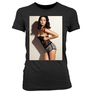 Adriana Lima Women's Junior Cut Crewneck T-Shirt