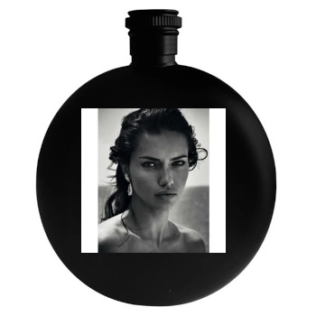 Adriana Lima Round Flask