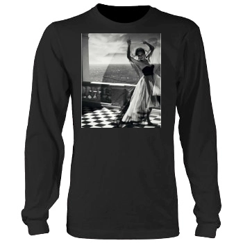 Adriana Lima Men's Heavy Long Sleeve TShirt