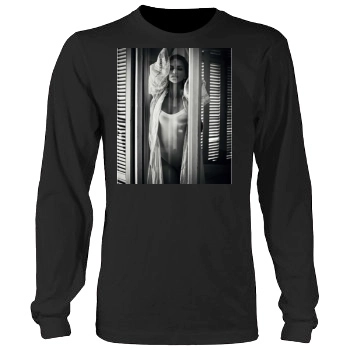 Adriana Lima Men's Heavy Long Sleeve TShirt