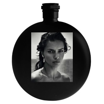 Adriana Lima Round Flask