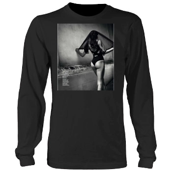 Adriana Lima Men's Heavy Long Sleeve TShirt