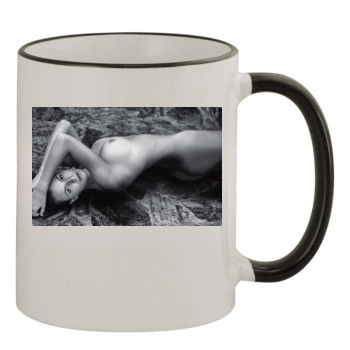 Alejandra Guilmant 11oz Colored Rim & Handle Mug