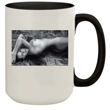 Alejandra Guilmant 15oz Colored Inner & Handle Mug