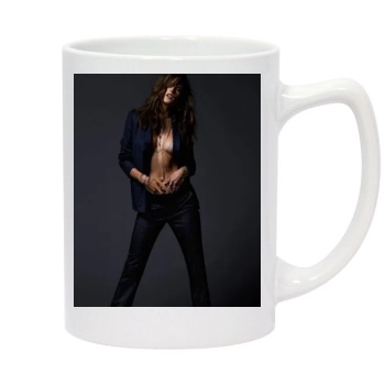 Alessandra Ambrosio 14oz White Statesman Mug