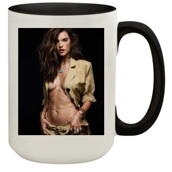 Alessandra Ambrosio 15oz Colored Inner & Handle Mug