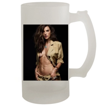 Alessandra Ambrosio 16oz Frosted Beer Stein