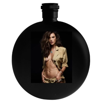 Alessandra Ambrosio Round Flask