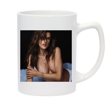 Alessandra Ambrosio 14oz White Statesman Mug