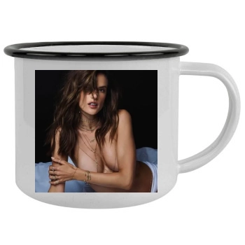 Alessandra Ambrosio Camping Mug