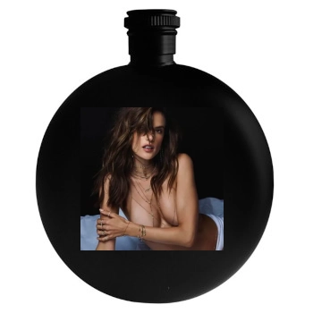 Alessandra Ambrosio Round Flask