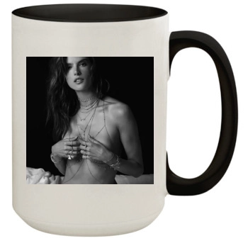 Alessandra Ambrosio 15oz Colored Inner & Handle Mug