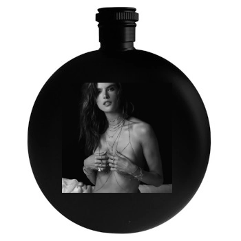 Alessandra Ambrosio Round Flask