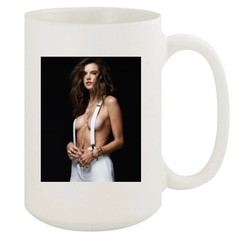 Alessandra Ambrosio 15oz White Mug