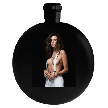 Alessandra Ambrosio Round Flask