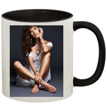 Alessandra Ambrosio 11oz Colored Inner & Handle Mug