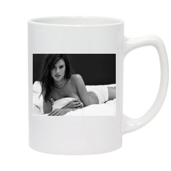 Alessandra Ambrosio 14oz White Statesman Mug