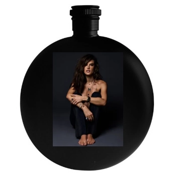 Alessandra Ambrosio Round Flask