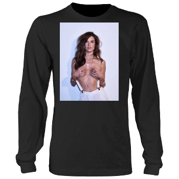 Alessandra Ambrosio Men's Heavy Long Sleeve TShirt