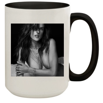 Alessandra Ambrosio 15oz Colored Inner & Handle Mug