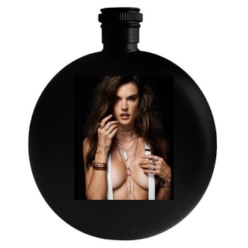 Alessandra Ambrosio Round Flask