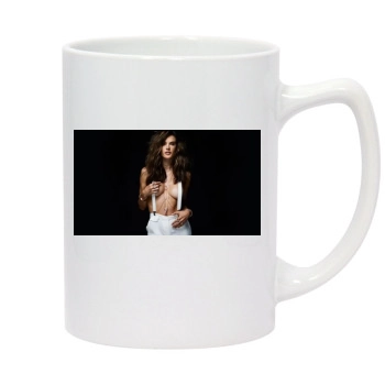 Alessandra Ambrosio 14oz White Statesman Mug