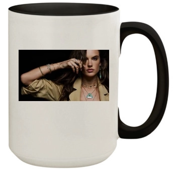 Alessandra Ambrosio 15oz Colored Inner & Handle Mug