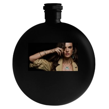 Alessandra Ambrosio Round Flask